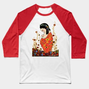 Kokeshi Hope of Klimt Baseball T-Shirt